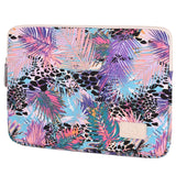 CanvasArtisan Sleeve with Leaf Design for Laptop/Macbook 13" - (35.5 x 25 x 2.4 cm) - Multi