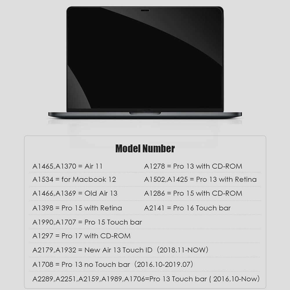 MacBook 12 PET Protective Film - Transparent