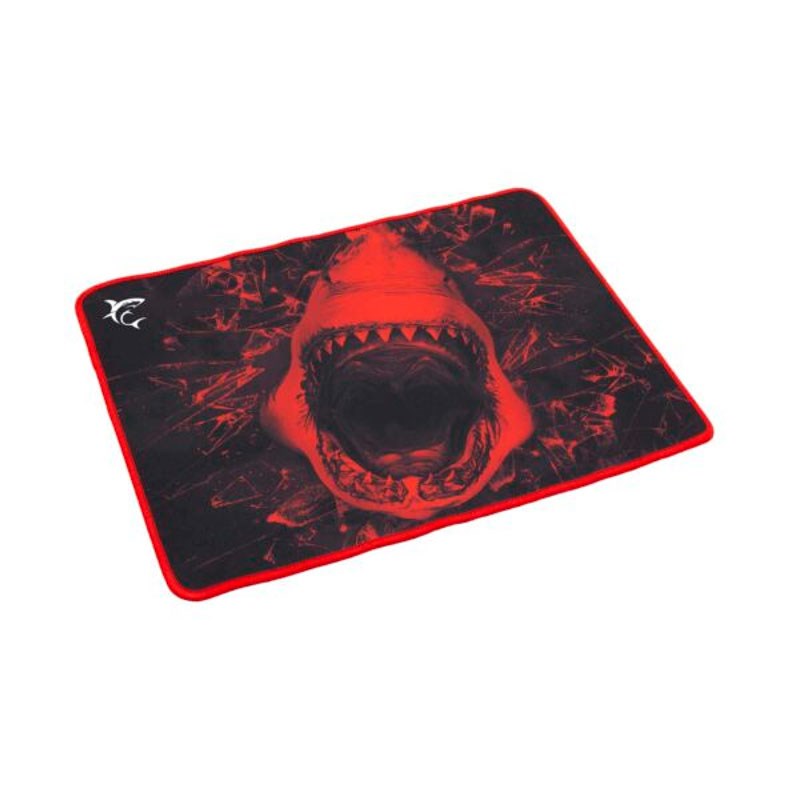 White Shark SKYWALKER L Gaming Mousepad - 400 x 300 mm - Black / Red