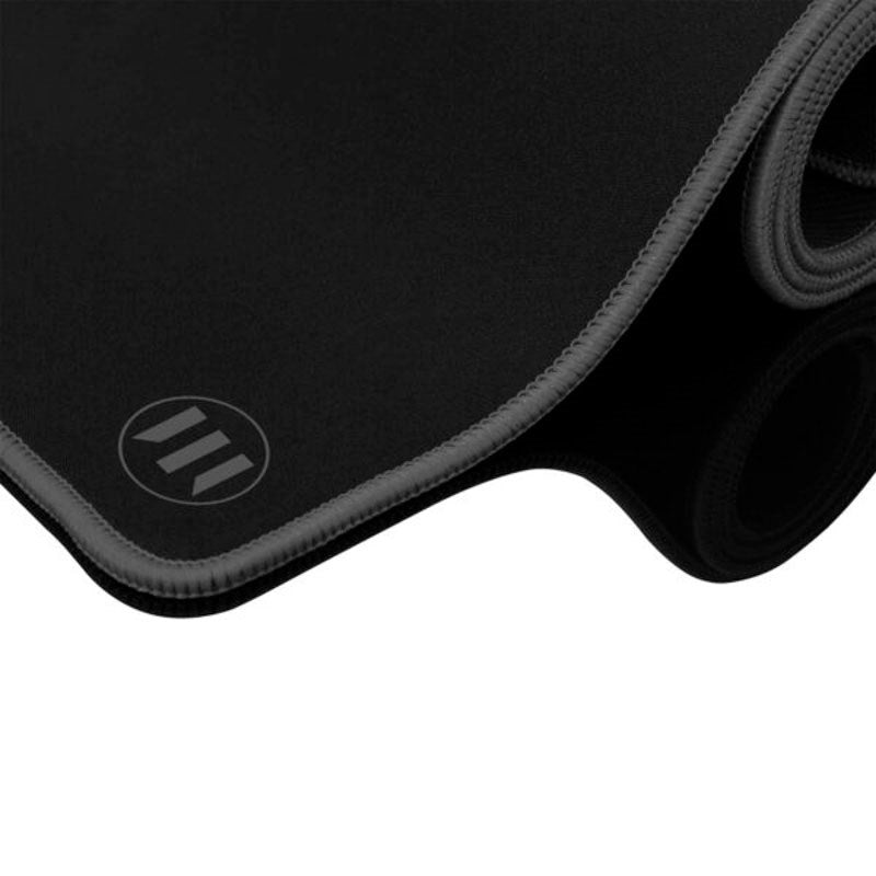 White Shark KARUTA L Gaming Mousepad - 450 x 400 mm - Black