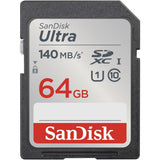 SanDisk 64GB Ultra Micro SDXC Memory Card - 140MB/s - Black