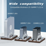 Adjustable Wooden PC Stand for Mac Mini M4 / M3 / M2 / M1