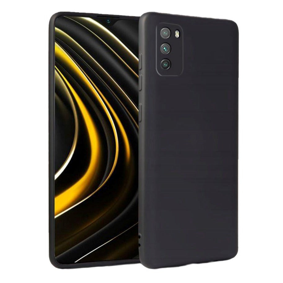 Xiaomi Poco M3 Tech-Protect Icon Silicone Case - Black