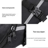 Water-Resistant Bicycle Saddle Bag - Blue
