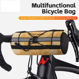 Bag for Bicycle Handlebars - Brown / Black