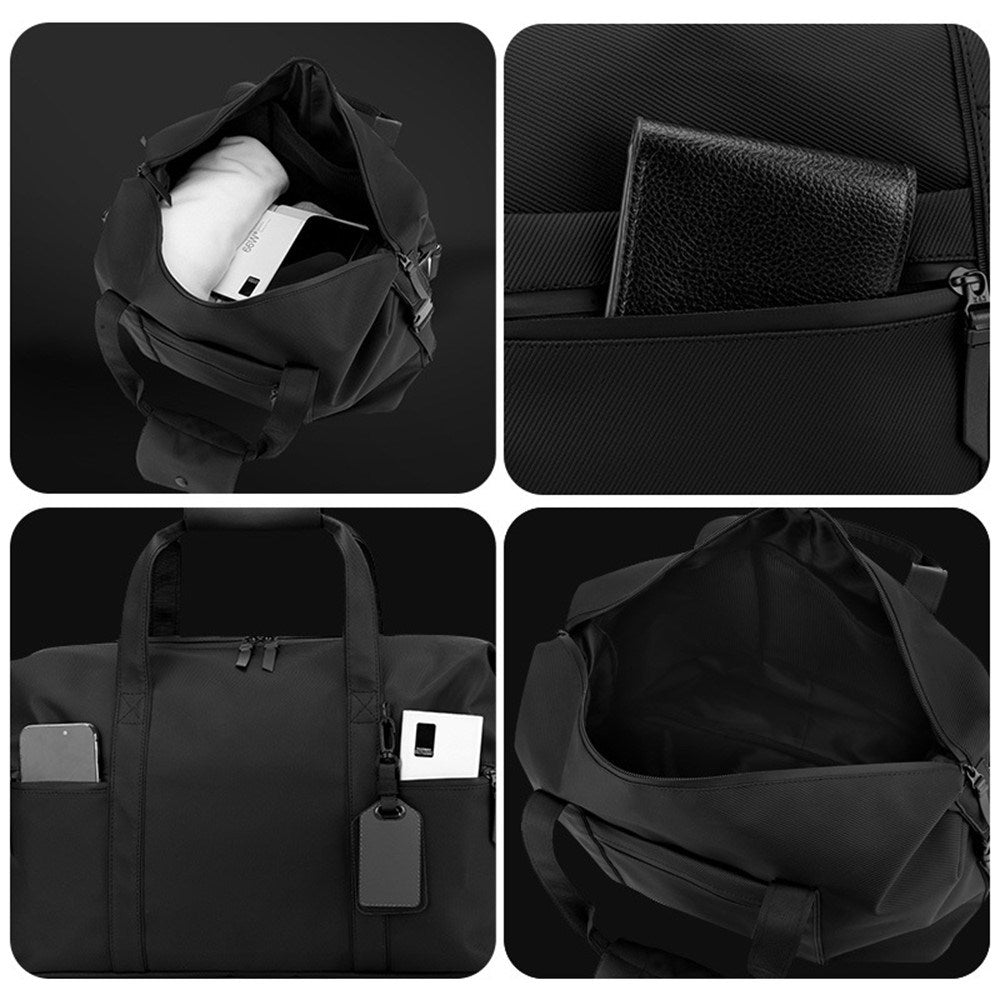 WEPOWER Travel Bag with Pockets - Black