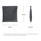 Small Water Resistant Organizer Bag - 13 x 12cm - Grey