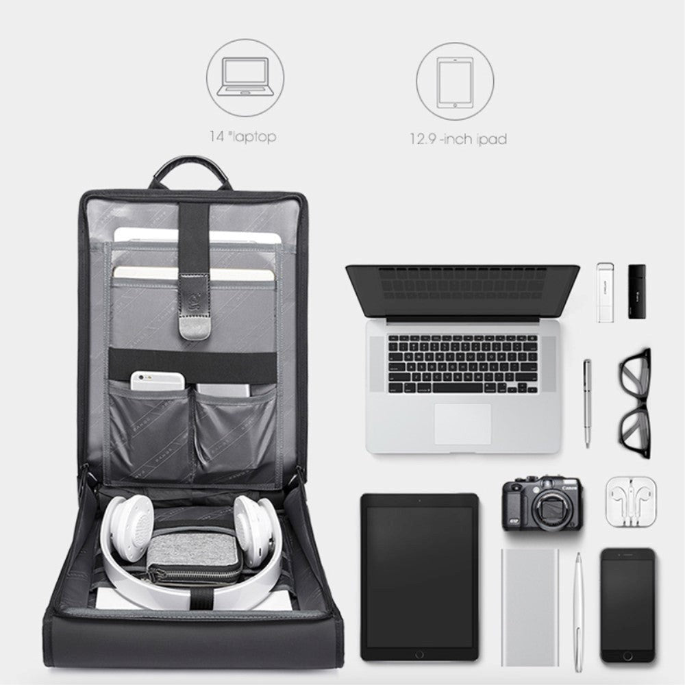 Laptop Backpack (40 x 30 x 8 cm) - Black