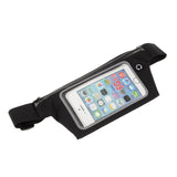 Running Belt with Pocket for Mobile & Accessories - Black