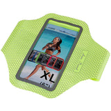 Honeycomb Pattern Running Armband - Phone 6" - Yellow