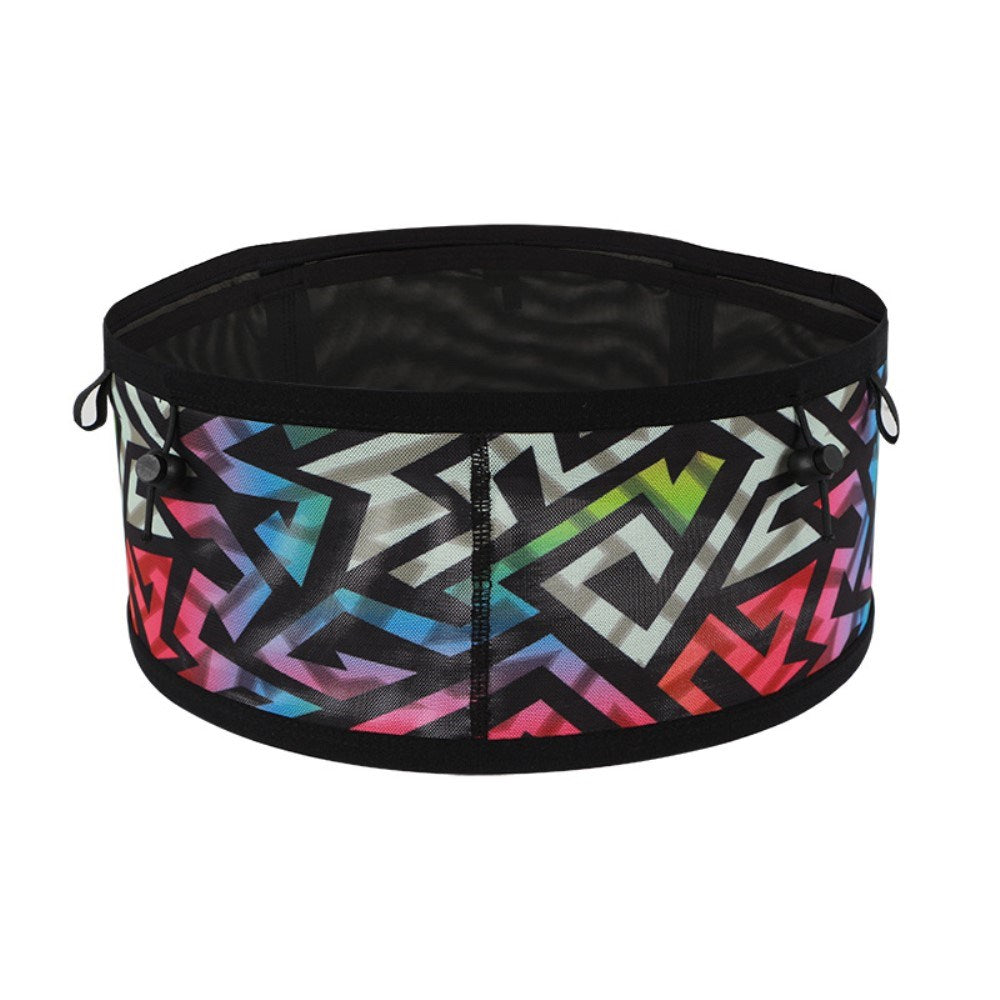 Elastic Running Belt with Pocket - Size M - ZigZag