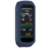 EIDERWOOD Garmin Edge 1050 Silicone Bike Computer Case - Dark Blue