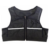 Reflective Vest w. Pockets - Size Medium - Black