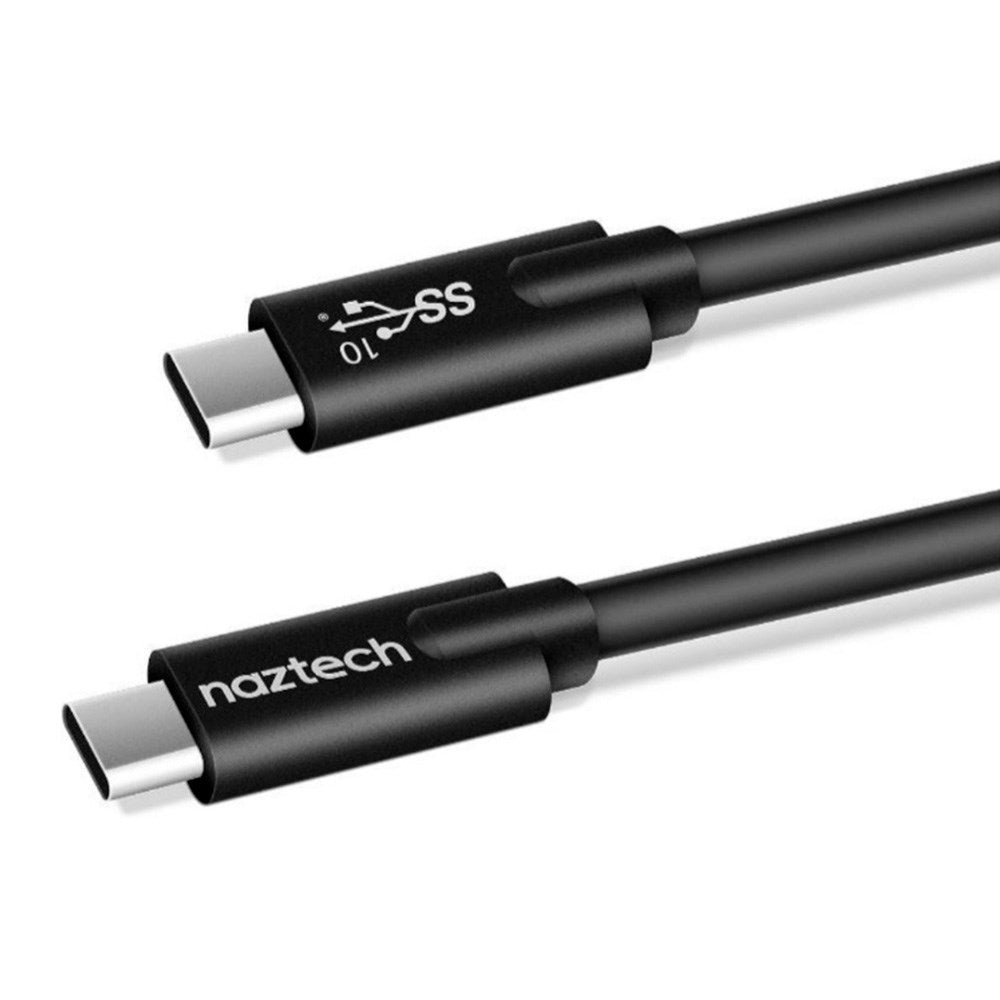 Naztech USB-C to USB-C Cable Gen2 PD 100W - 90cm - Black