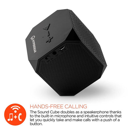 Hypergear Sound Cube Wireless Bluetooth Speaker - Black