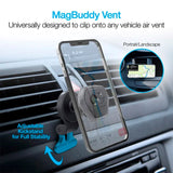 Naztech MagBuddy Universal Mount for Ventilation - Black