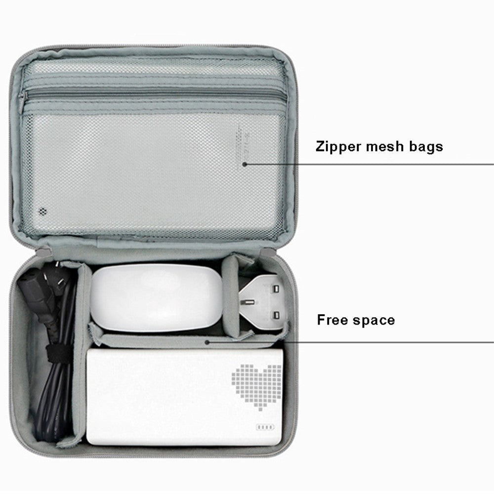 Organization bag for Electronics Accessories - Grey