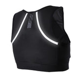 Reflective Running Vest - Size M - Black