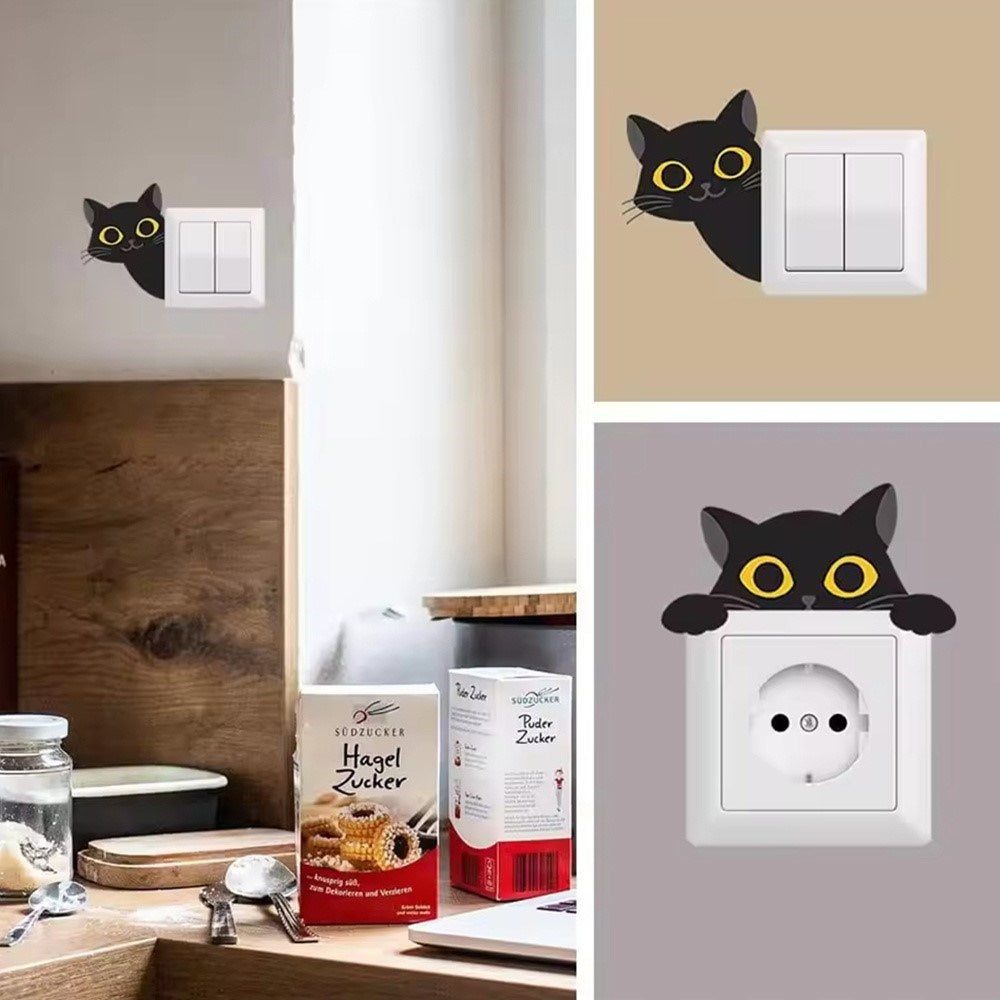 Sticker for Decoration - Wall, Phone, Krea - Cats