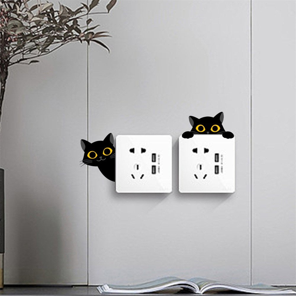 Sticker for Decoration - Wall, Phone, Krea - Cats