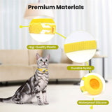 Cat Collar with AirTag Silicone Case & Bell - Pineapple