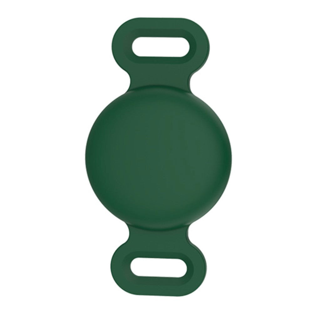 AirTag Silicone Case for Collar - Dark Green