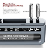 Electronic Screwdriver Set 32-in-1 with USB-C Charging - Orange