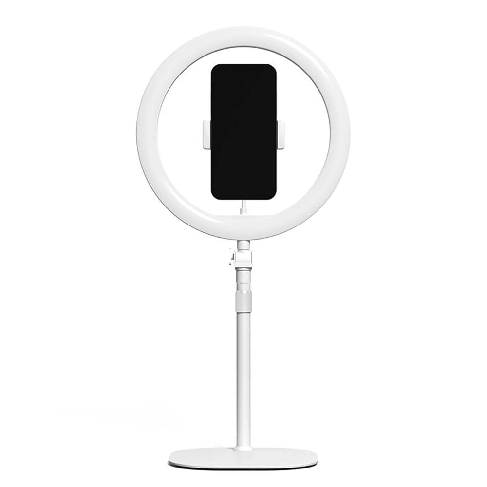 Kodak LED Ring Light board stand with phone holder & Camera holder - White