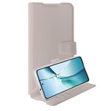 OnePlus Nord CE4 Lite - Vivanco Classic Wallet Flip Cover with Purse - Taupe