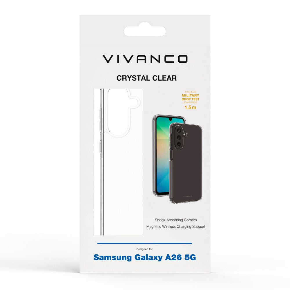 Samsung Galaxy A26 (5G) - Vivanco Crystal Clear Case - Transparent