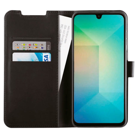 Samsung Galaxy A26 (5G) - Vivanco Classic Wallet Flip Case with Purse - Black