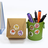 Roll of 500 x Stickers of Cartoon Animals - Exotic Sea Animals