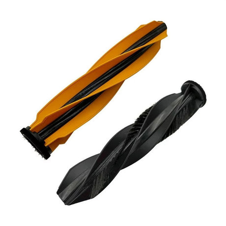 1 Pair Vacuum Brushes for Dreame / Mova Robot Vacuum – Orange + Black