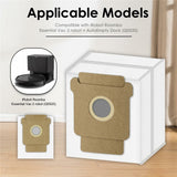 4 pcs Vacuum Bags for iRobot Roomba 105 Combo / 205 Dustcompactor / Plus 405 Combo / Plus 505 Combo Robot Vacuum – White