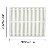 Vacuum filter for Xiaomi Robot Vacuum E10 / iRobot Roomba Combo 105 Robot Vacuum Cleaner - White