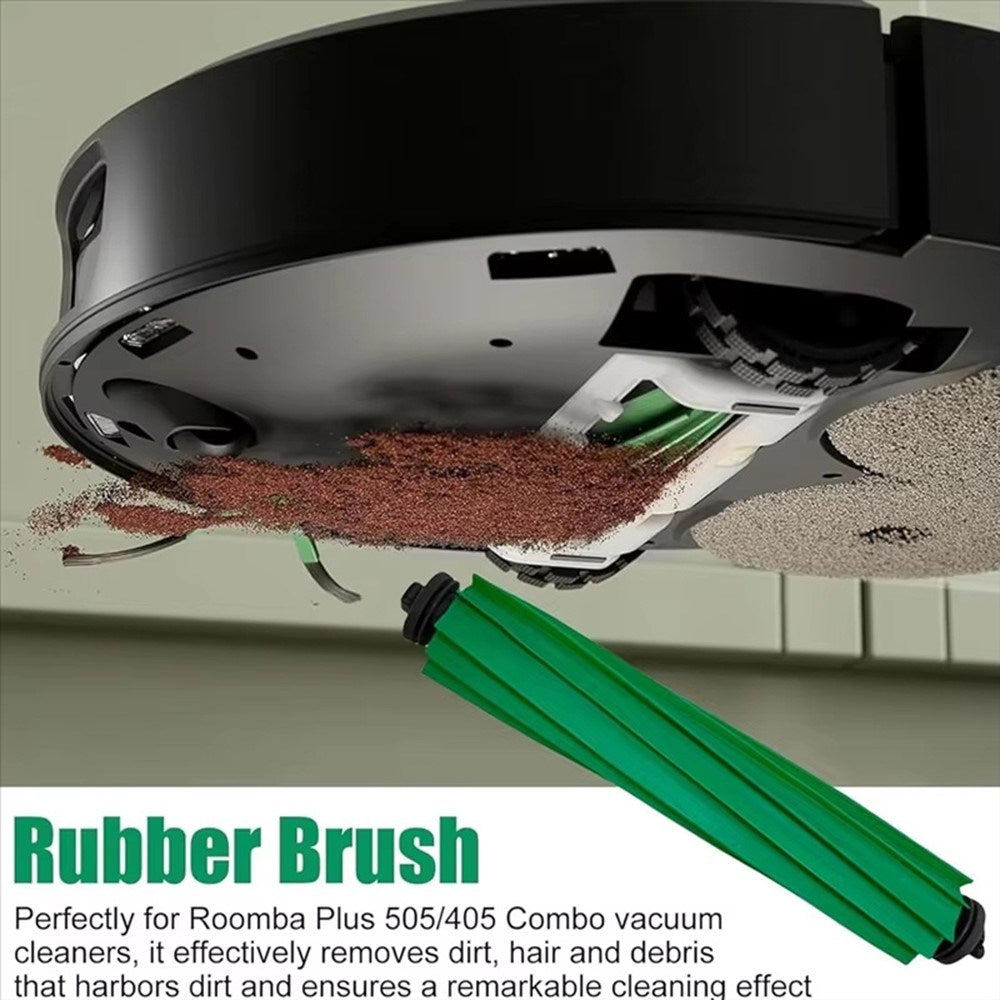 Vacuum Brush for iRobot Roomba Plus 505 Combo / 405 Combo Robot Vacuum – Green