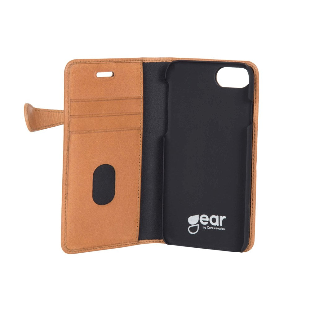 iPhone 6 / 6s Buffalo 2-in-1 Genuine Leather Flip Case - Beige