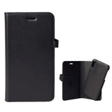 iPhone XR GEAR Buffalo Wallet Genuine Leather Magnet Wallet Case Black