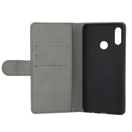 GEAR Huawei P Smart (2019) Leather Wallet Case Black