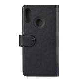 GEAR Huawei P Smart (2019) Leather Wallet Case Black