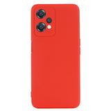 EIDERWOOD OnePlus Nord CE 2 Lite (5G) Liquid Silicone Case with Strap - Red