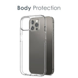 iPhone 12 Pro 360° Protection set w. Screen Protection | Case | Camera Lens Protection - Transparent