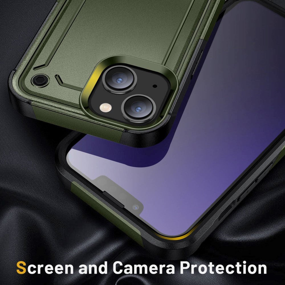 iPhone 14 Pro Shockproof Tough Case  - Green