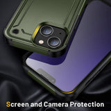 iPhone 14 Pro Shockproof Tough Case  - Green