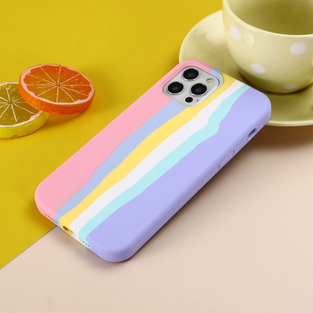 iPhone 14 Pro Silicone Case - Rainbow