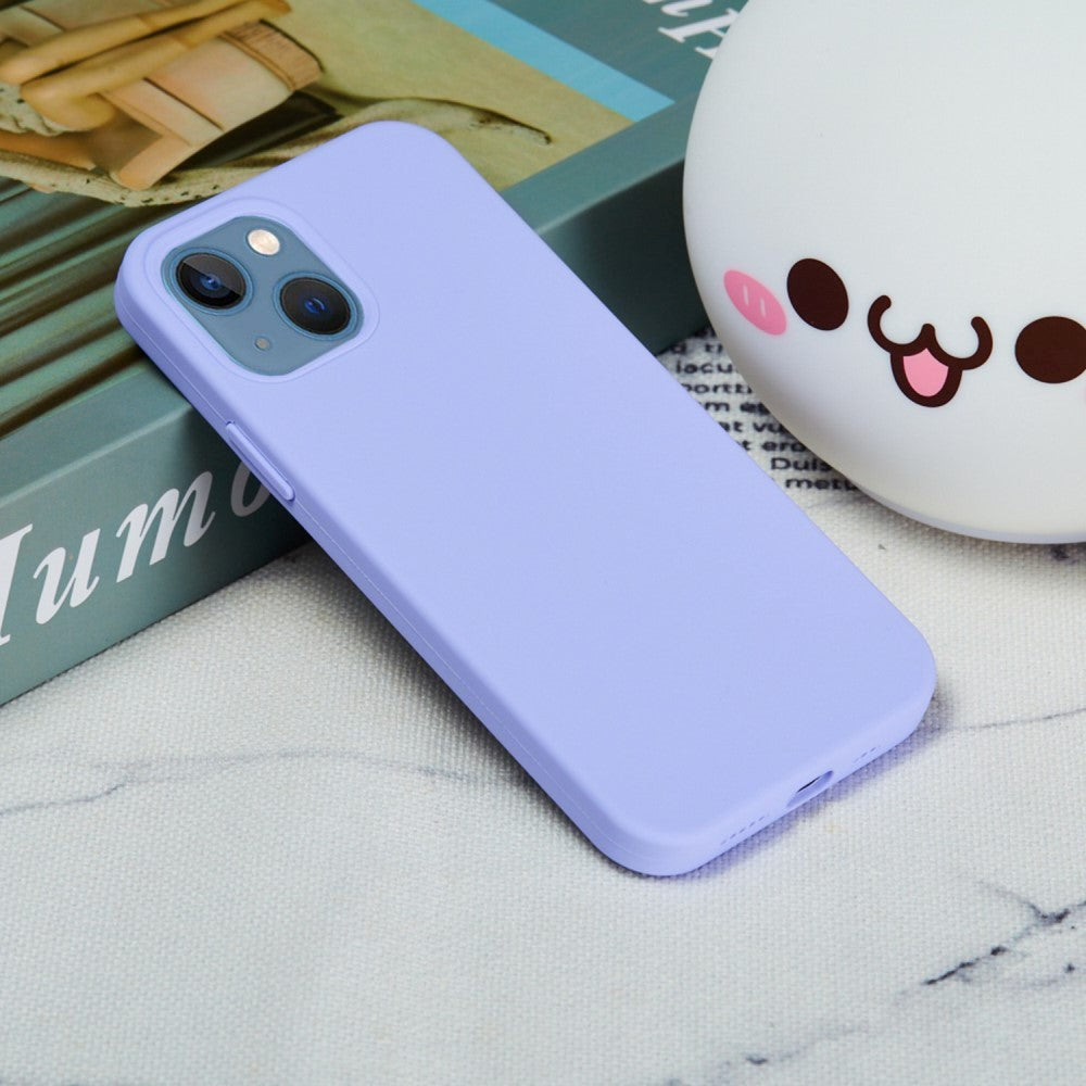 iPhone 14 Silicone Case - Light Purple