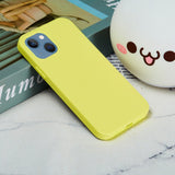 iPhone 14 Silicone Case - Yellow