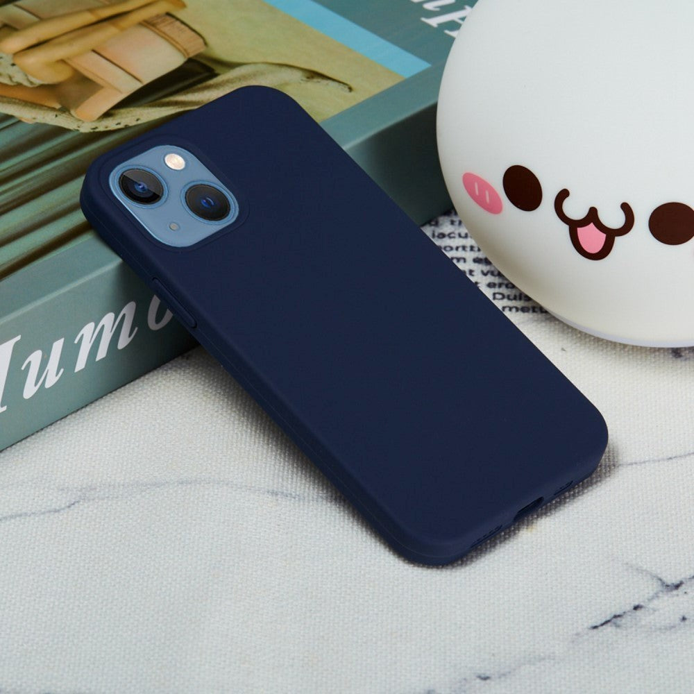 iPhone 14 Silicone Case - Midnight Blue