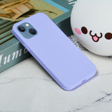 iPhone 14 Plus Silicone Case - Light Purple