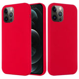 iPhone 14 Pro Max Silicone Case - MagSafe Compatible - Red